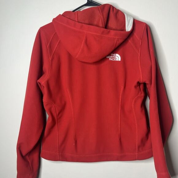North Face Red Windwall Women’s Full Zip Jacket XS - Picture 5 of 5